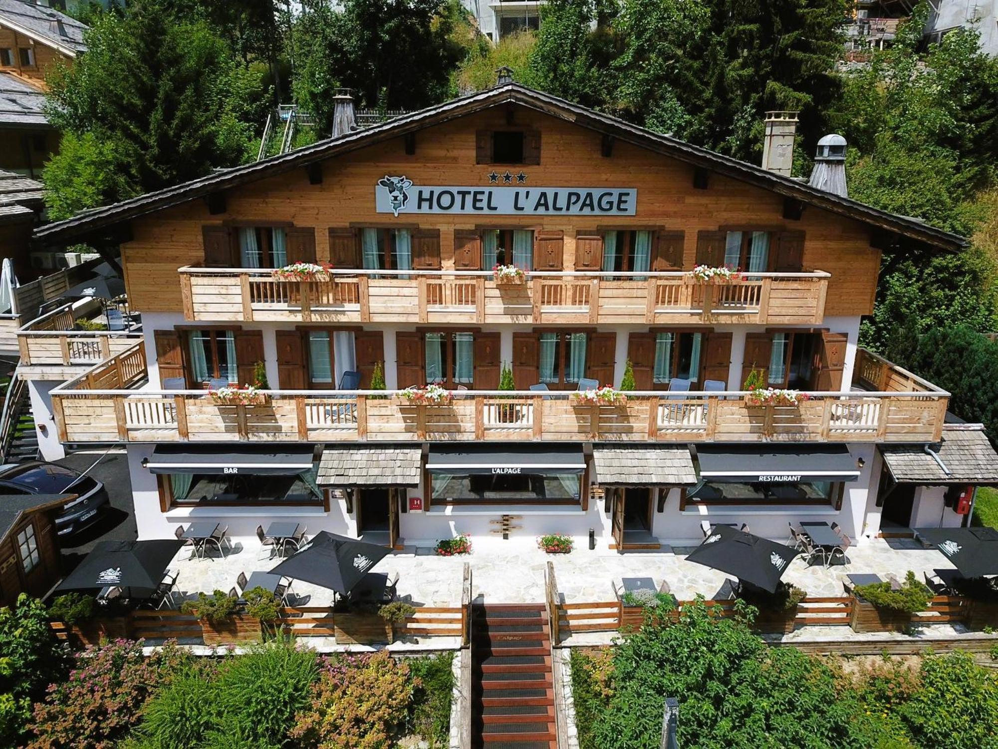 Hotel L'Alpage Le Grand-Bornand Zewnętrze zdjęcie