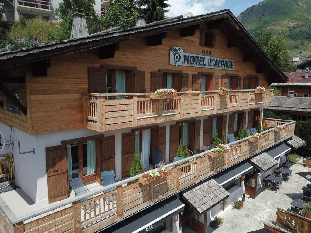 Hotel L'Alpage Le Grand-Bornand Zewnętrze zdjęcie