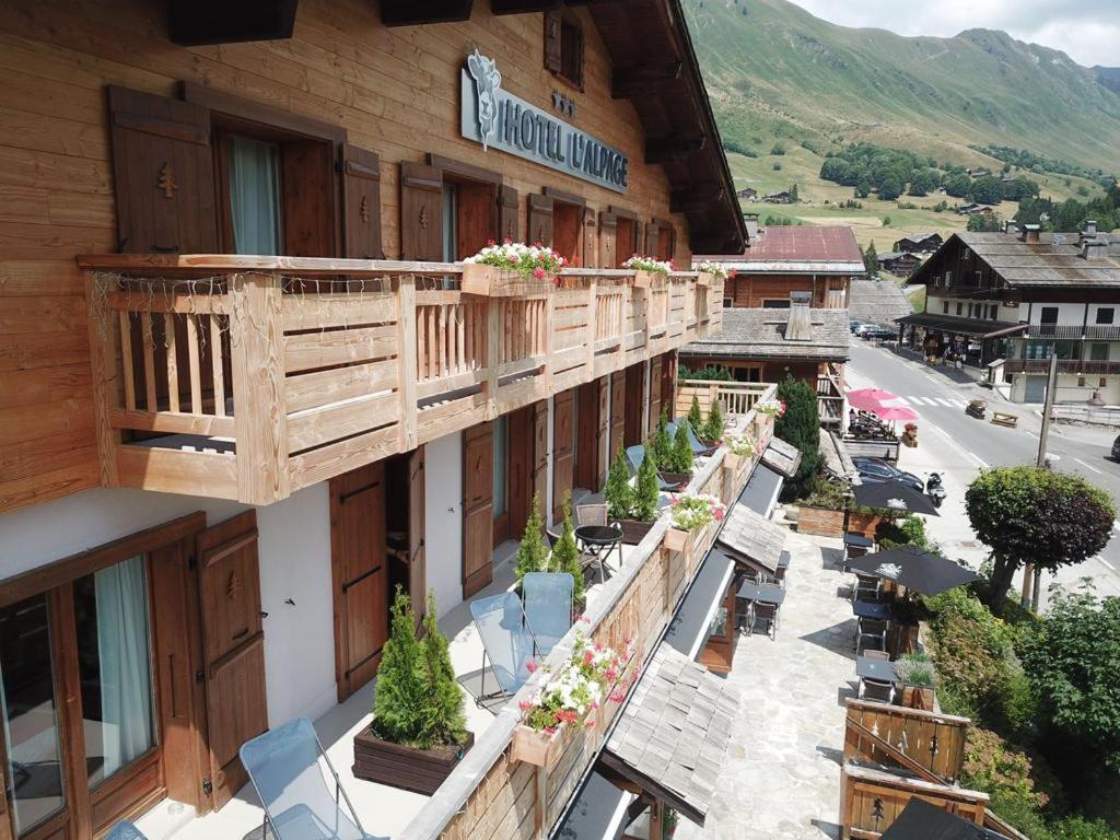 Hotel L'Alpage Le Grand-Bornand Zewnętrze zdjęcie
