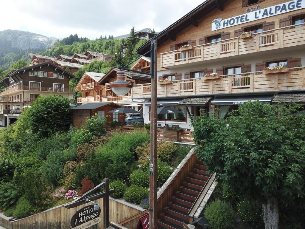 Hotel L'Alpage Le Grand-Bornand Zewnętrze zdjęcie